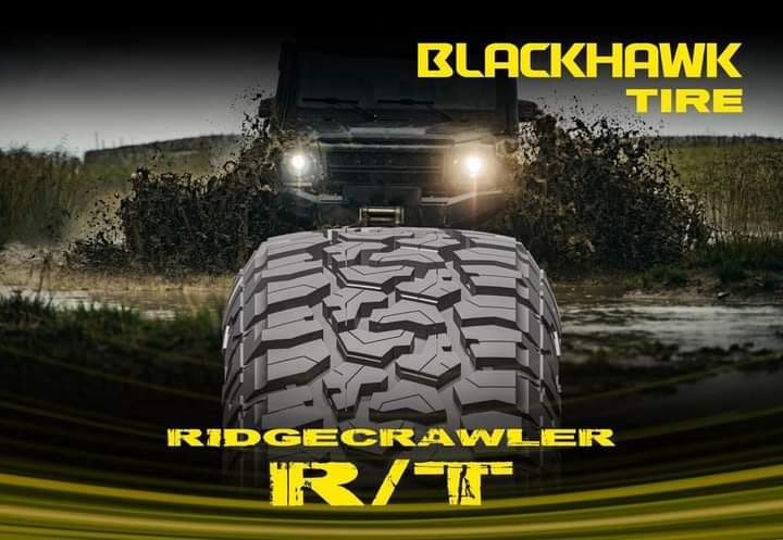 BLACKHAWK 265/75R16 Ridgecrawler R/T XL RWL 111QXL Tyres Kenya – Nairobi Off-Road SUV Tyres