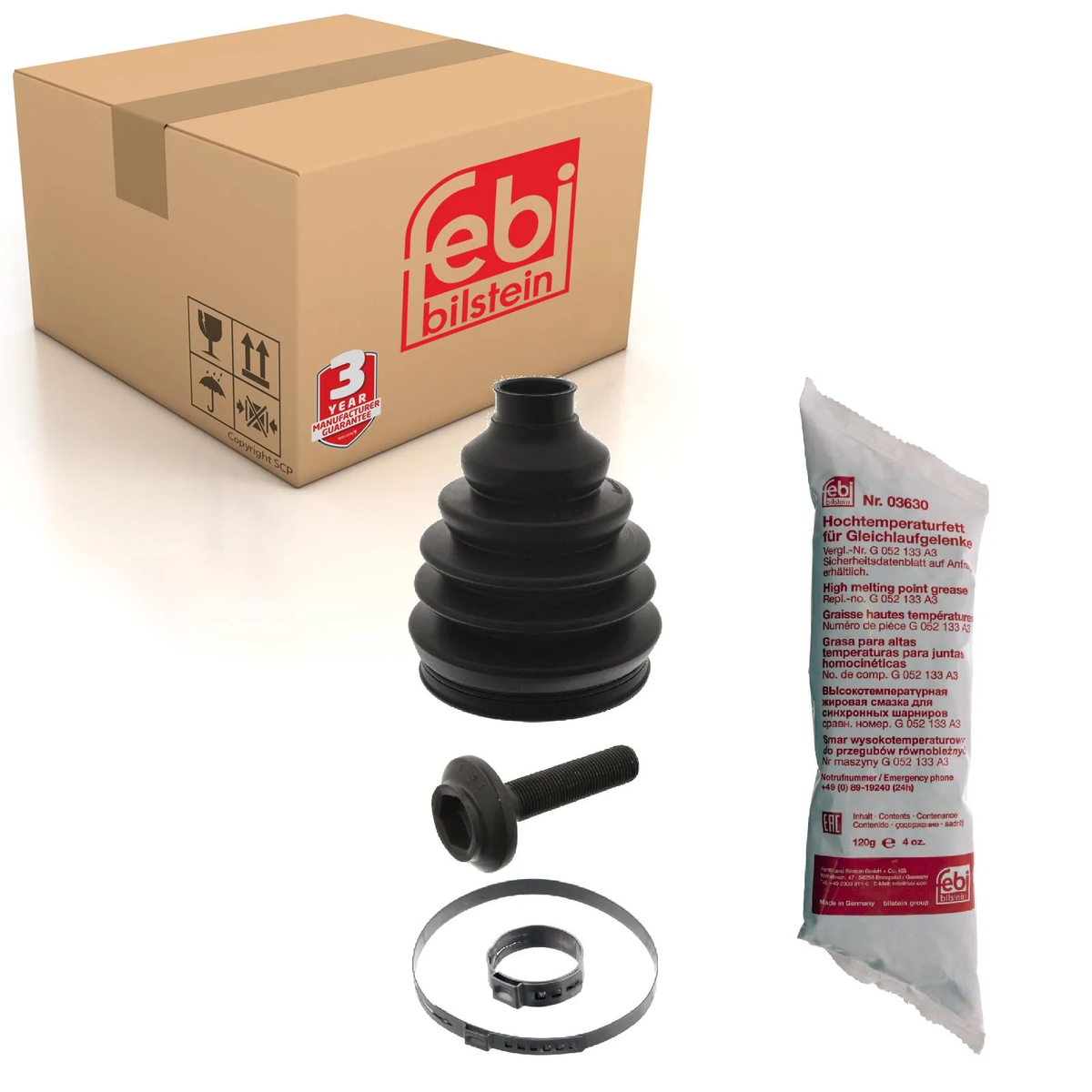 Febi inner rubber boot for Audi A6 steering and suspension system in Kenya Nairobi