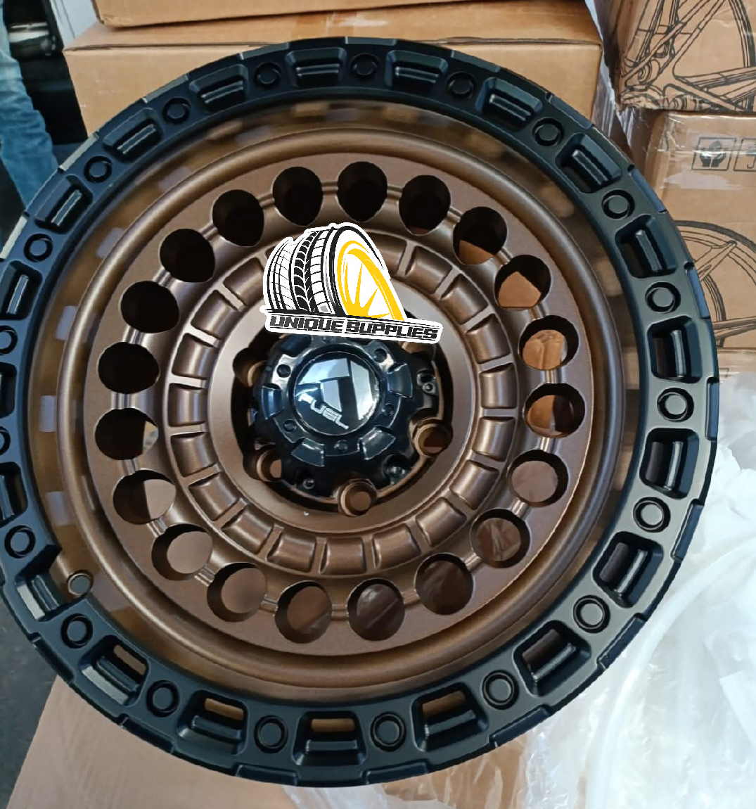 Fuel Off-Road D702 Ammo Matte Bronze 18 Inch 6x139.7 Alloy Rims available in Kenya