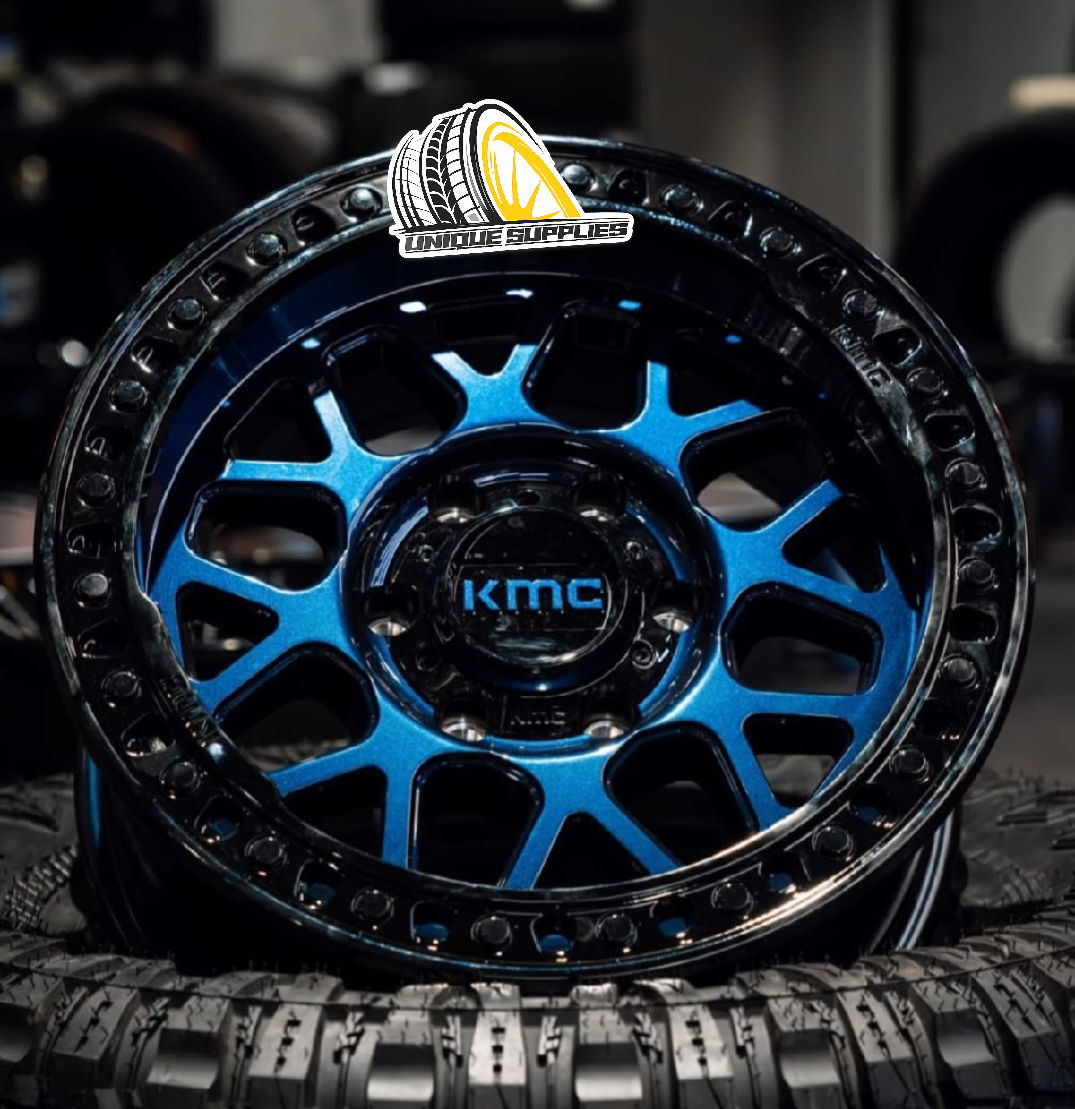 KMC alloy rims 16 inch 6x139.7 9J Midnight Blue Kenya