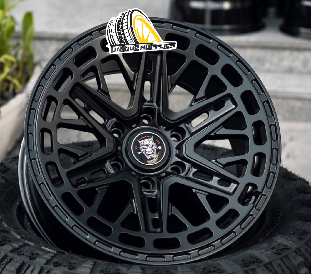 Beast alloy rims 20x9J 6x139.7 ET0 Matte Black Kenya